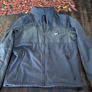 Dunbrooke Charcoal Performance Jacket Philadelphia Eagles
